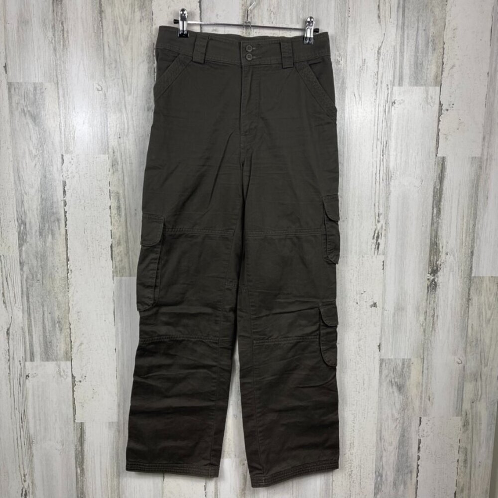 Abercrombie & Fitch cargo pant‎ brown size 4 cotton outdoors breathable hiking